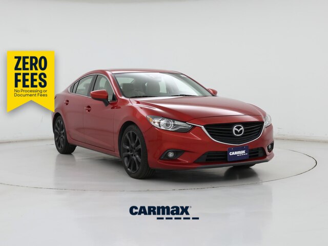 Red 2015 Mazda MAZDA6 Sedan Front-Wheel Drive Automatic