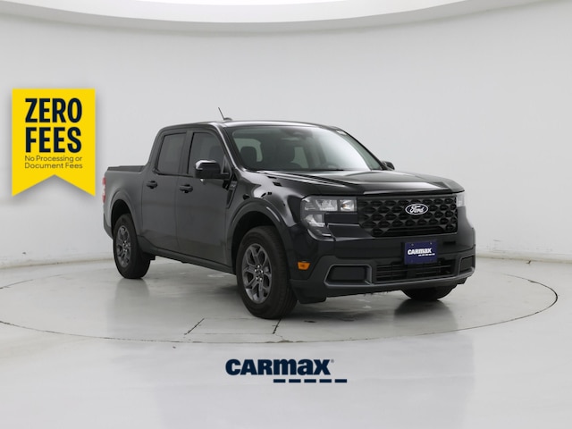 Black 2025 Ford Maverick XLT SuperCrew AWD Pickup Truck All-Wheel Drive Automatic
