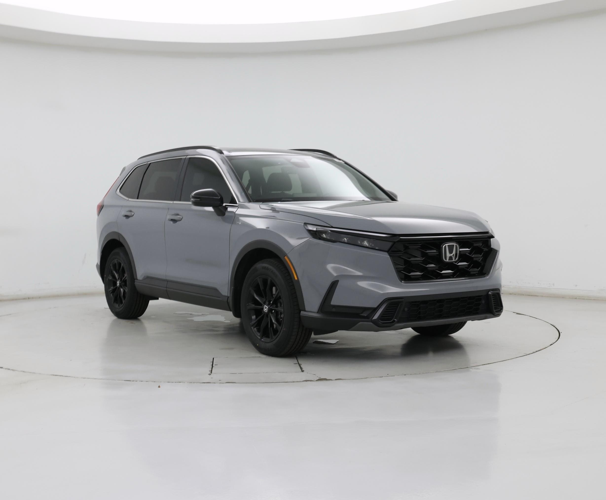 Gray 2025 Honda CR-V Hybrid Sport-L AWD SUV / Crossover All-Wheel Drive Automatic
