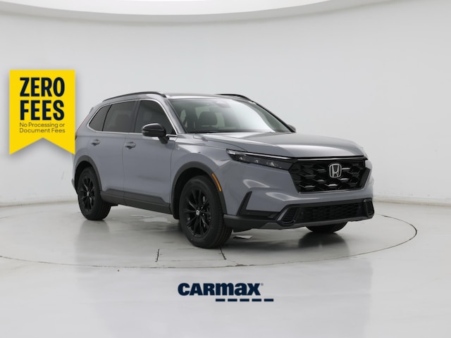 Gray 2025 Honda CR-V Hybrid Sport-L AWD SUV / Crossover All-Wheel Drive Automatic