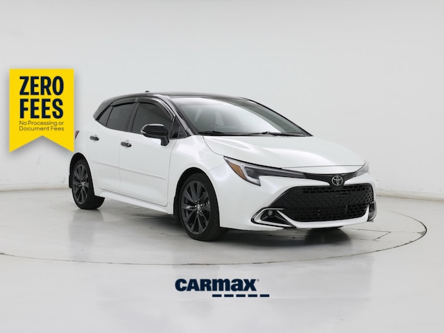 White 2024 Toyota Corolla Hatchback Hatchback Front-Wheel Drive Automatic