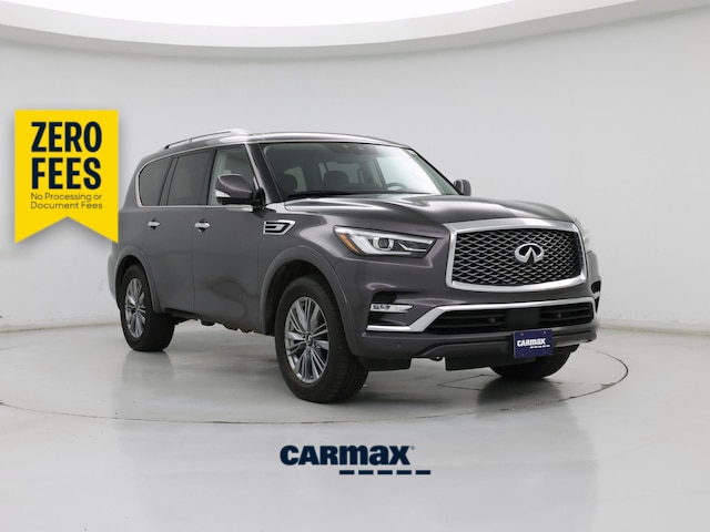Gray 2024 INFINITI QX80 SUV / Crossover All-Wheel Drive Automatic