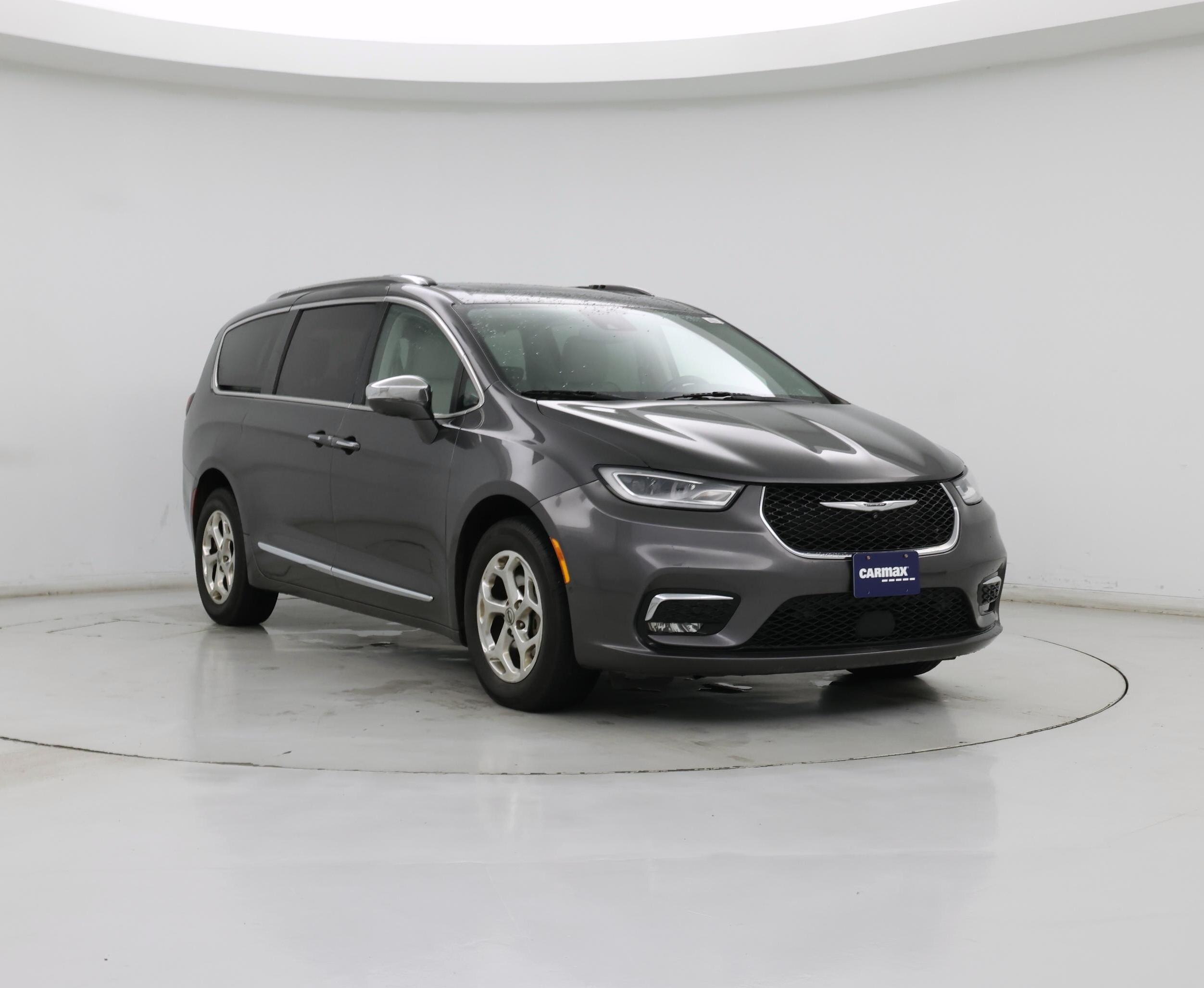 Gray 2021 Chrysler Pacifica Minivan All-Wheel Drive Automatic