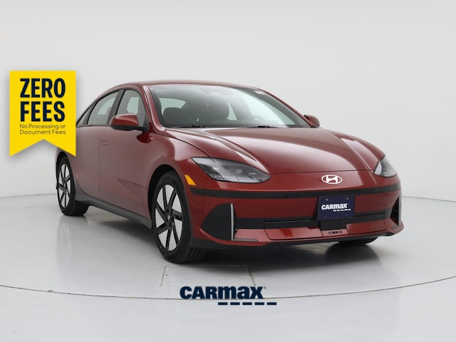 Red 2024 Hyundai Ioniq 6 Sedan Rear-Wheel Drive Automatic