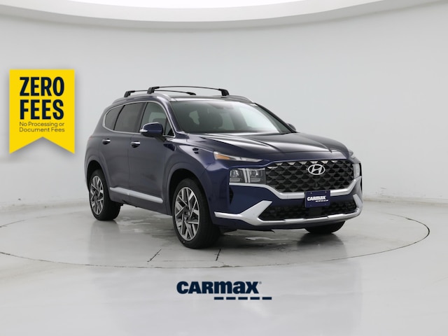 Blue 2023 Hyundai Santa Fe SUV / Crossover All-Wheel Drive Automatic