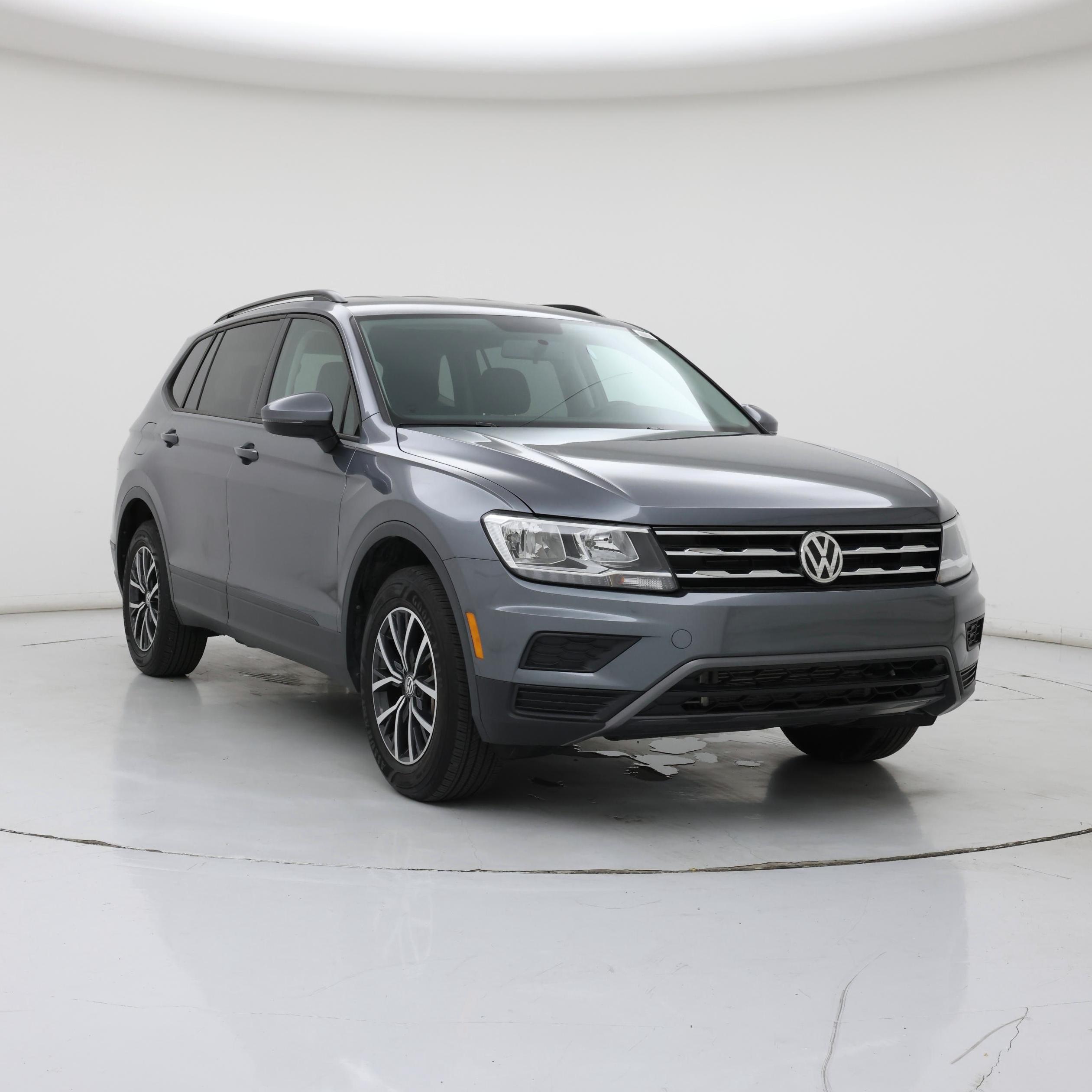 Gray 2021 Volkswagen Tiguan SUV / Crossover All-Wheel Drive Automatic
