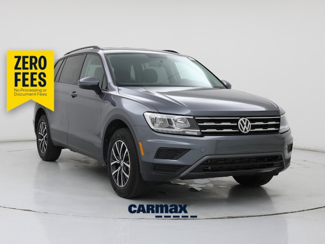 Gray 2021 Volkswagen Tiguan SUV / Crossover All-Wheel Drive Automatic