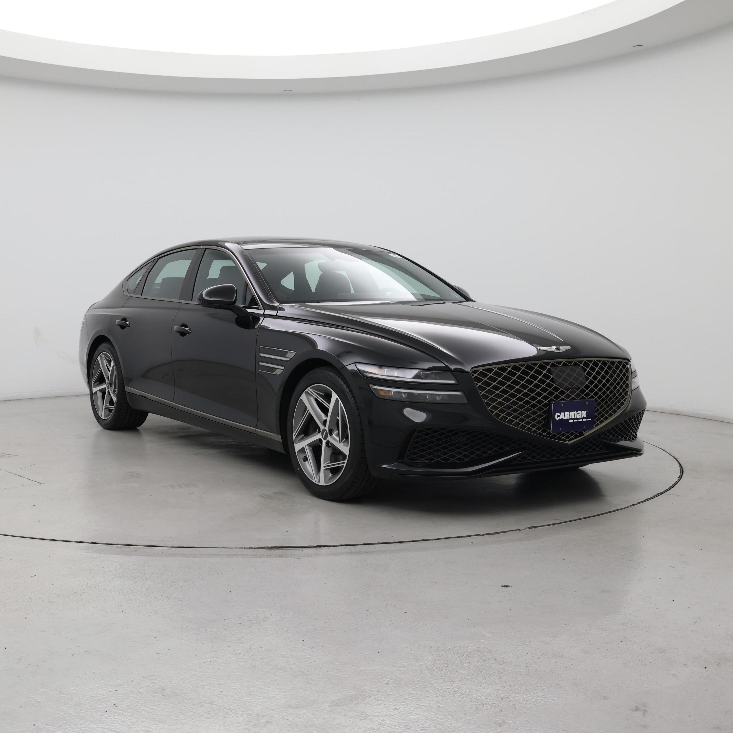 Black 2023 Genesis G80 Sedan  Automatic