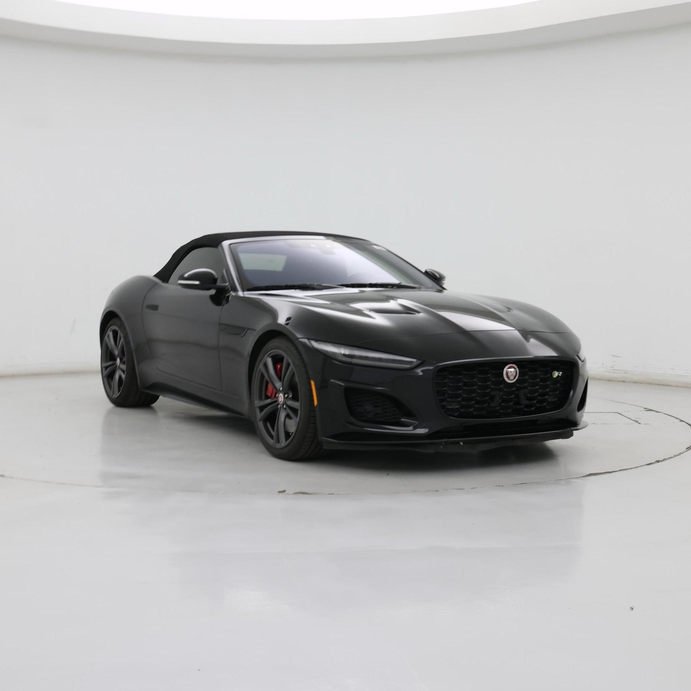 Black 2021 Jaguar F-TYPE Convertible All-Wheel Drive Automatic