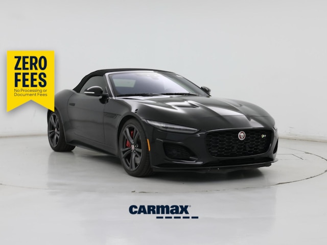 Black 2021 Jaguar F-TYPE Convertible All-Wheel Drive Automatic