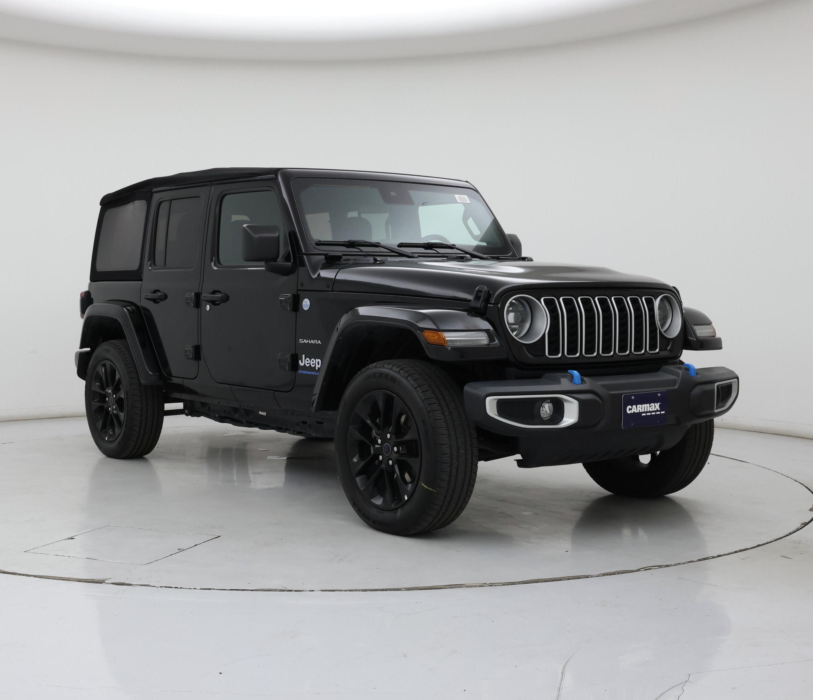 Black 2024 Jeep Wrangler 4xe SUV / Crossover Four-Wheel Drive Automatic