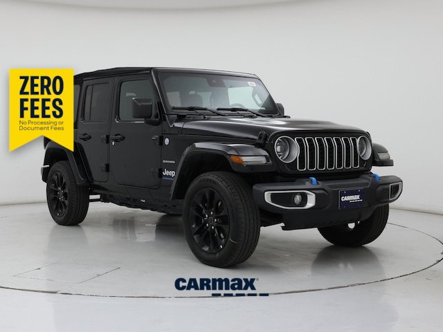 Black 2024 Jeep Wrangler 4xe SUV / Crossover Four-Wheel Drive Automatic