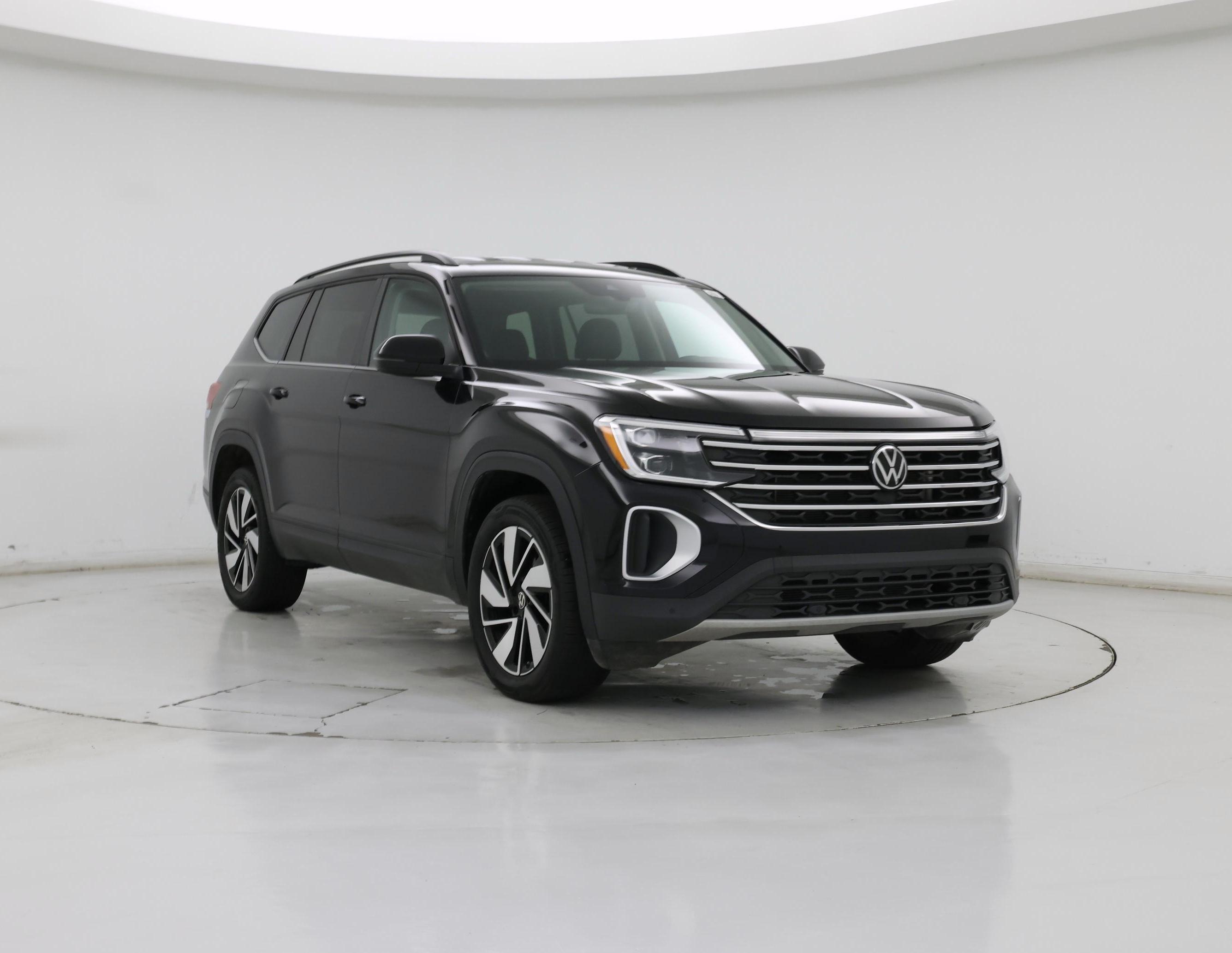 Black 2025 Volkswagen Atlas SUV / Crossover All-Wheel Drive Automatic