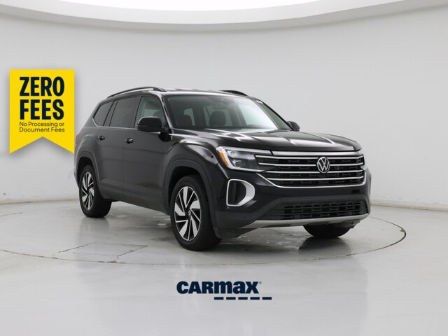 Black 2025 Volkswagen Atlas SUV / Crossover All-Wheel Drive Automatic