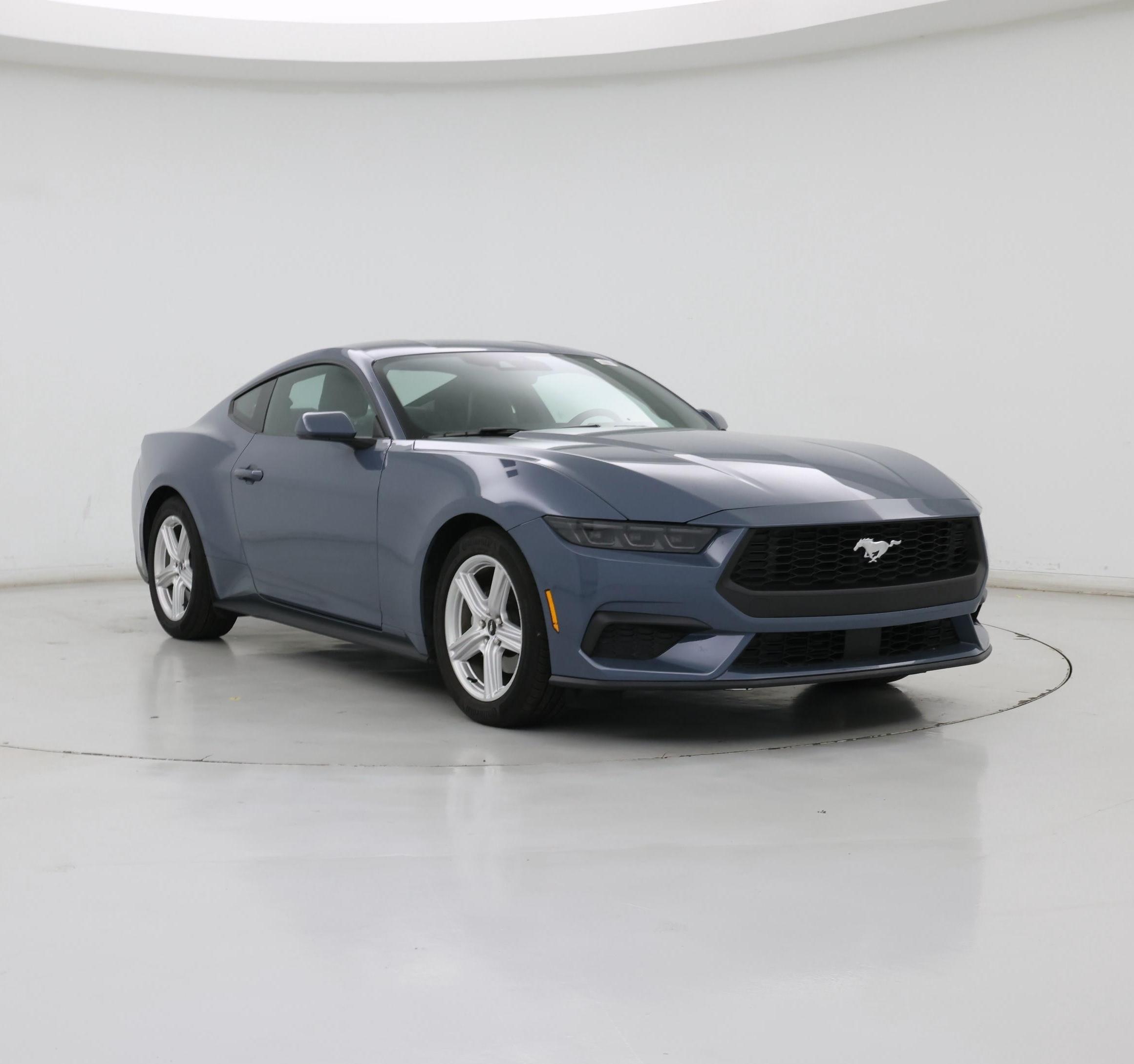 Blue 2026 Ford Mustang Coupe Rear-Wheel Drive Automatic