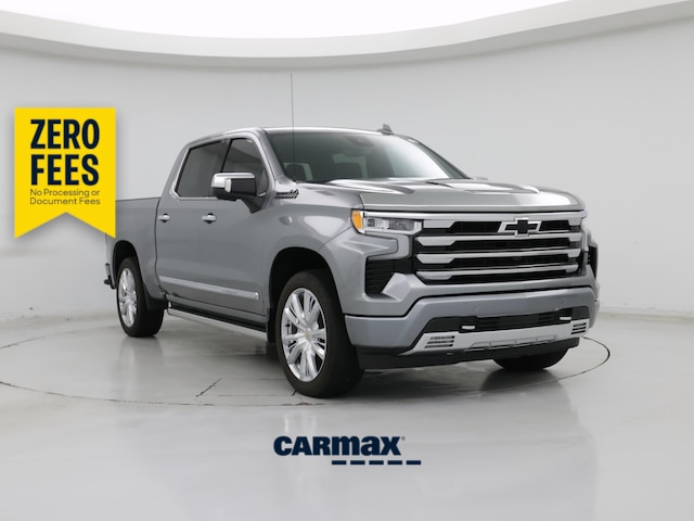 Silver 2023 Chevrolet Silverado 1500 Pickup Truck Four-Wheel Drive Automatic