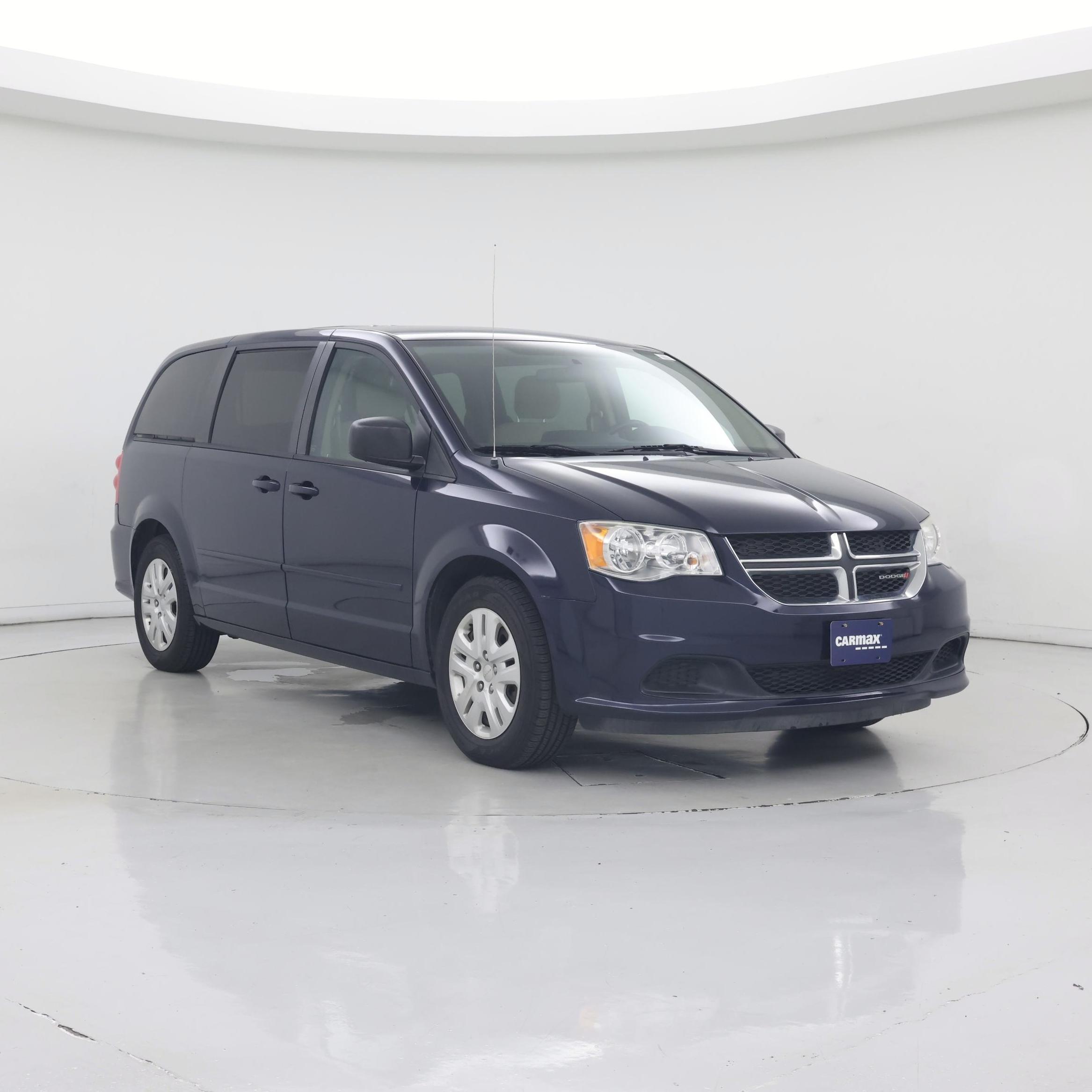 Blue 2016 Dodge Grand Caravan Minivan Front-Wheel Drive Automatic