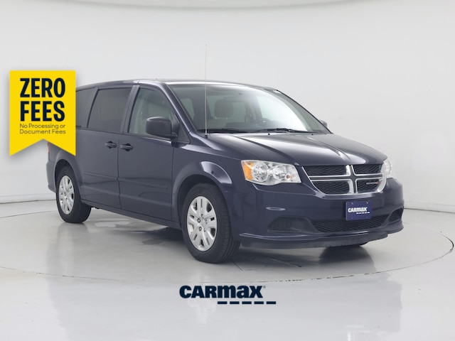 Blue 2016 Dodge Grand Caravan Minivan Front-Wheel Drive Automatic