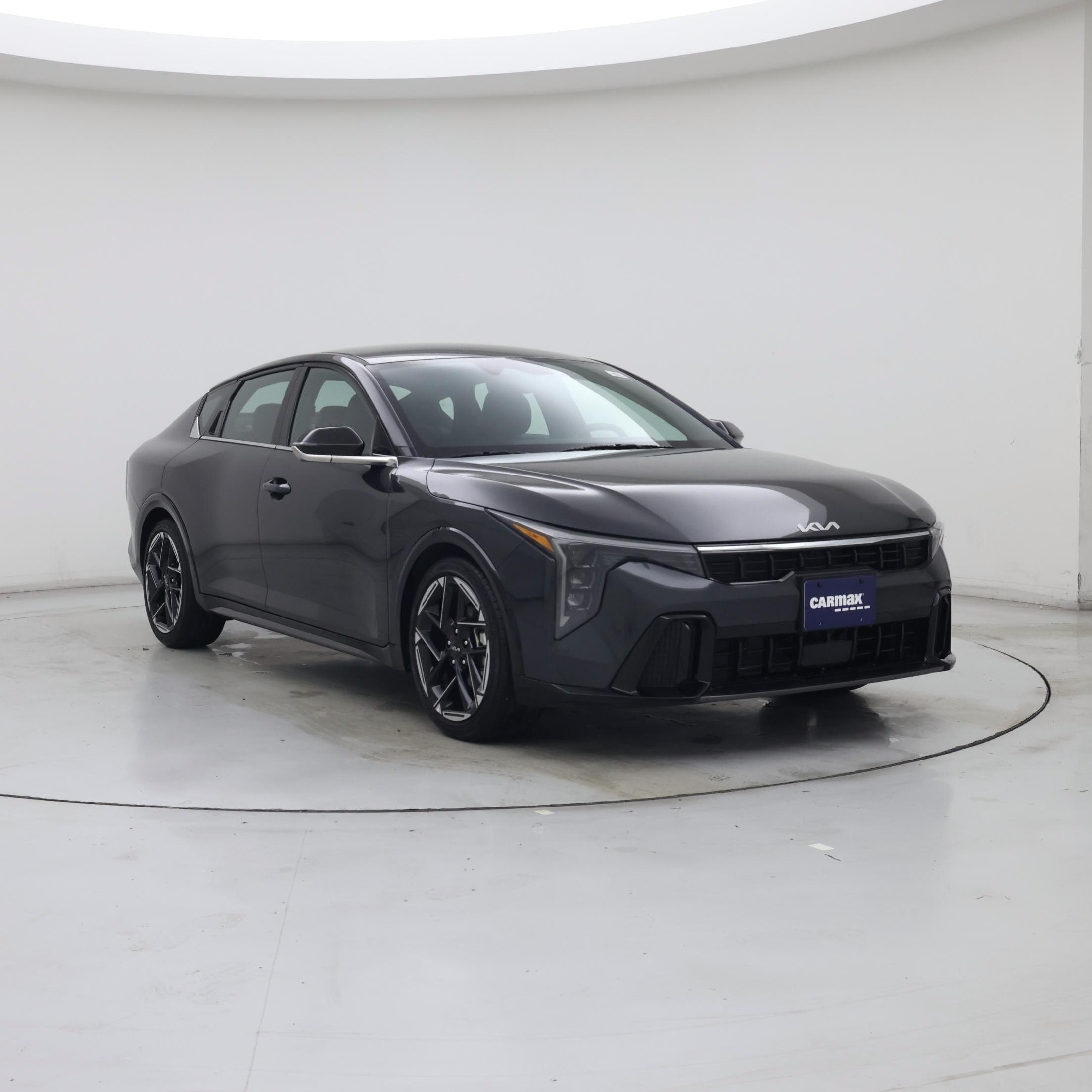 Gray 2025 Kia K4 GT-Line FWD Sedan Front-Wheel Drive Automatic
