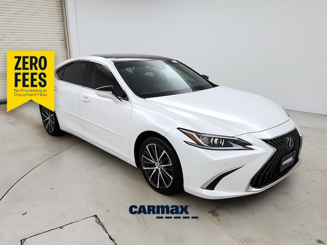 White 2023 Lexus ES Sedan Front-Wheel Drive Automatic