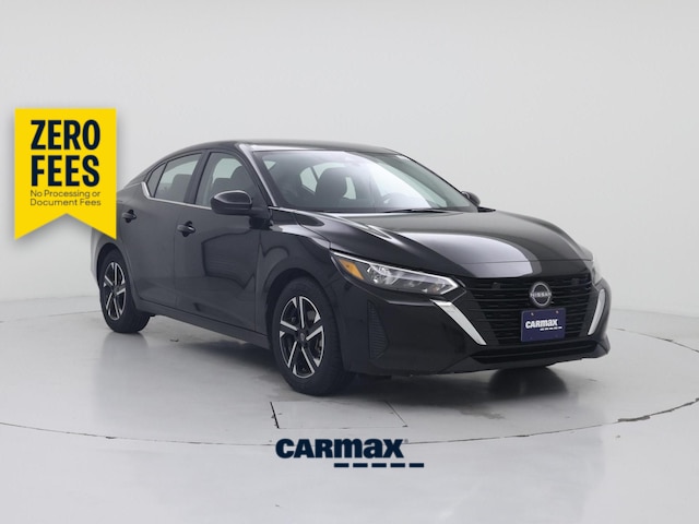 Black 2025 Nissan Sentra Sedan Front-Wheel Drive Automatic