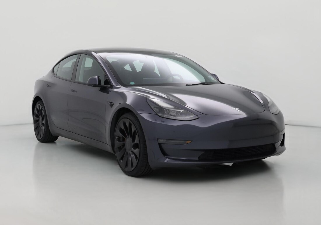 2023 Tesla Model 3 Performance in Gray — CarMax photo