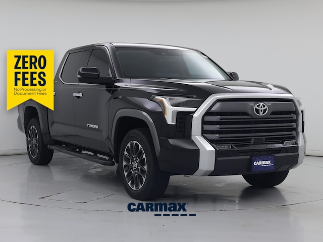 Black 2024 Toyota Tundra Pickup Truck Four-Wheel Drive Automatic