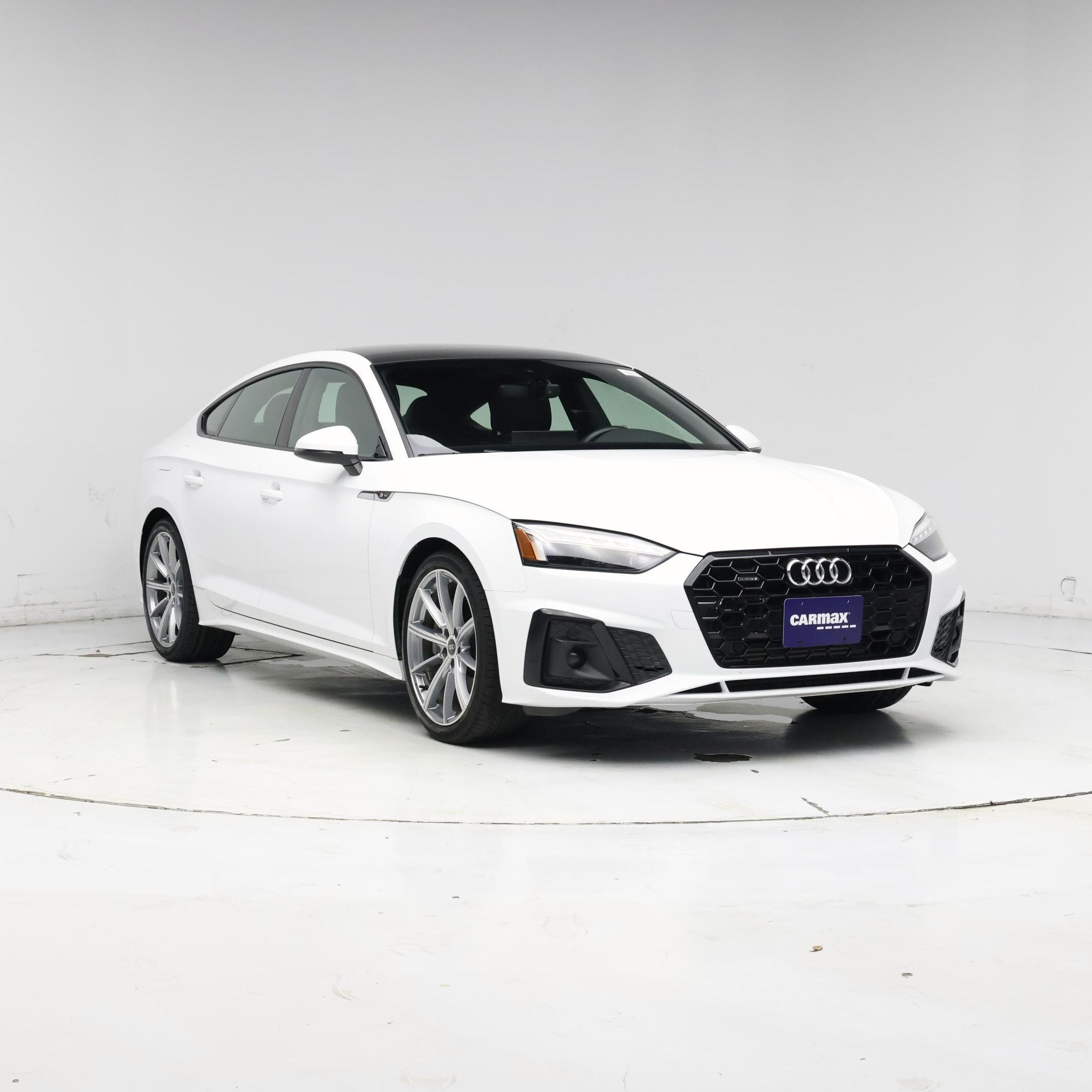White 2025 Audi A5 Sportback quattro Premium S Line 45 TFSI Sedan All-Wheel Drive Automatic