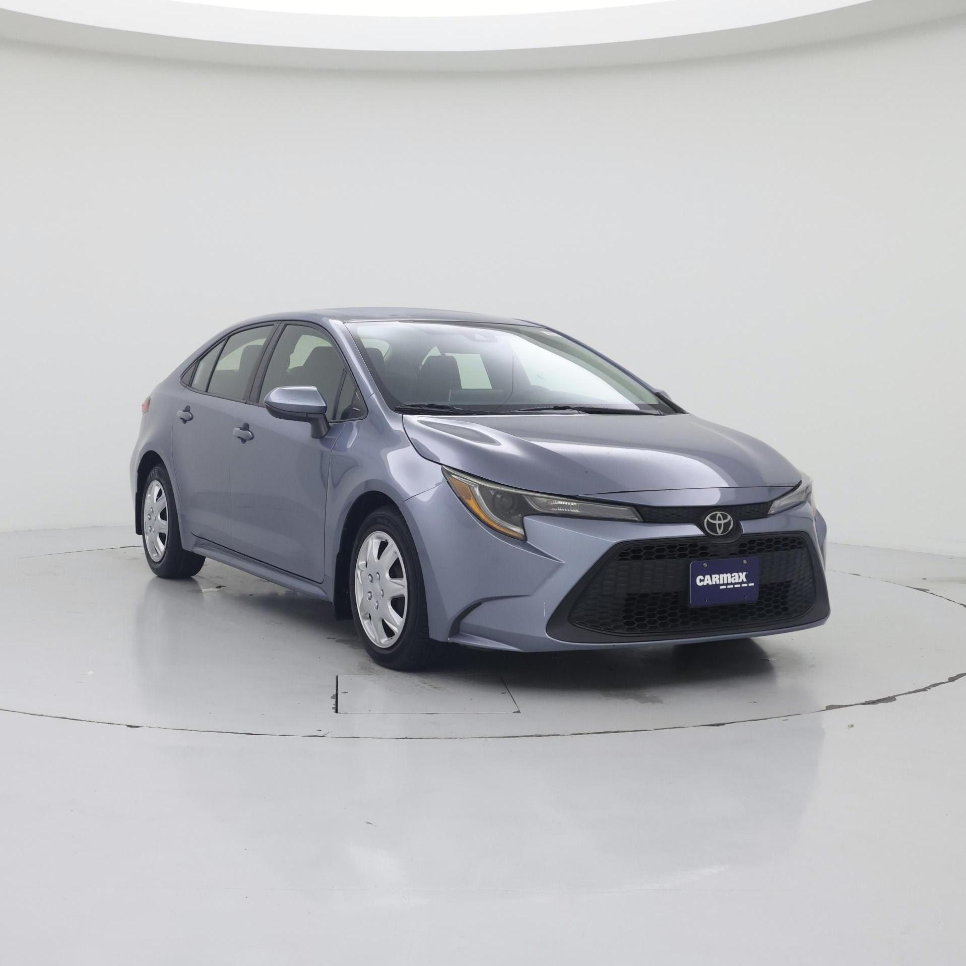 Gray 2020 Toyota Corolla LE FWD Sedan Front-Wheel Drive Automatic