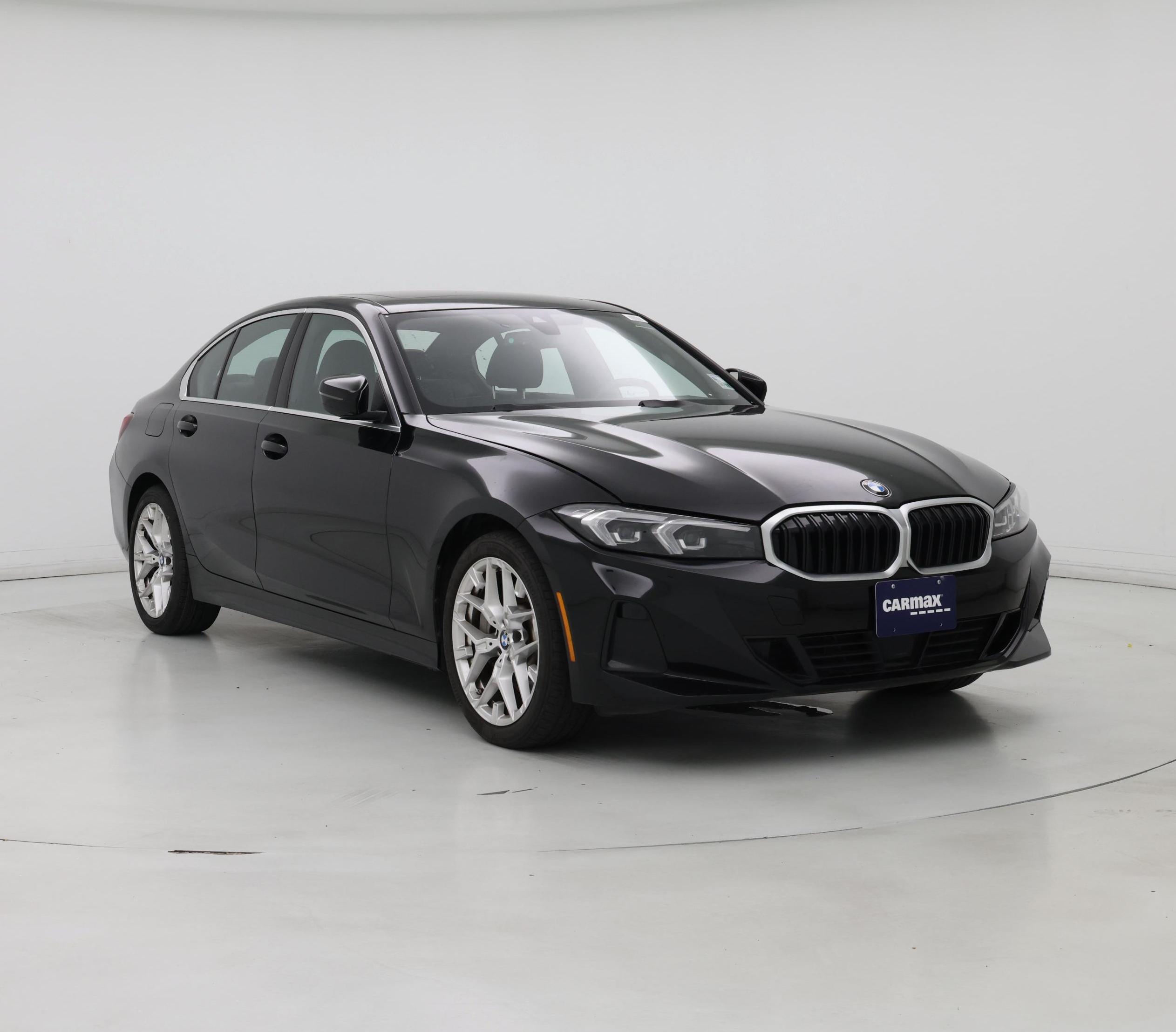 Black 2025 BMW 3 Series 330i RWD Sedan Rear-Wheel Drive Automatic