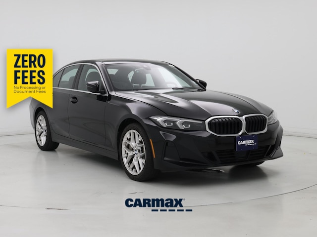 Black 2025 BMW 3 Series 330i RWD Sedan Rear-Wheel Drive Automatic