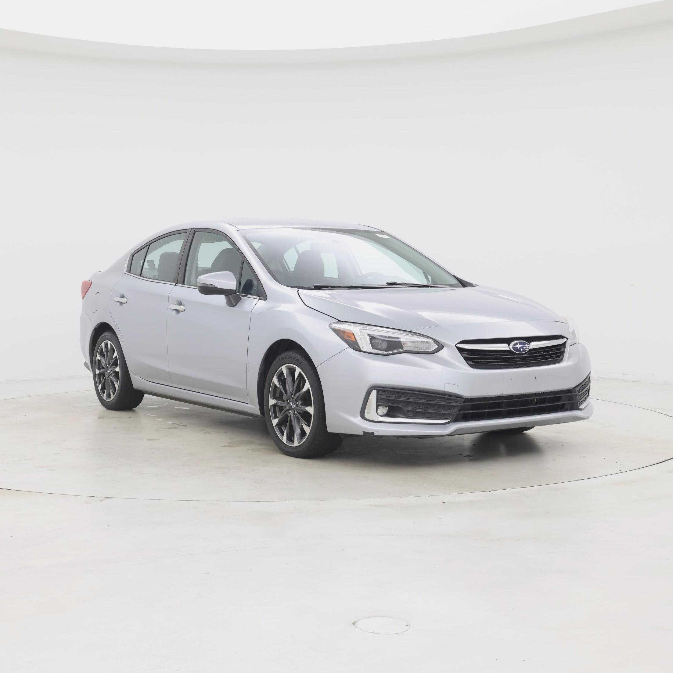 Silver 2020 Subaru Impreza Sedan All-Wheel Drive Automatic