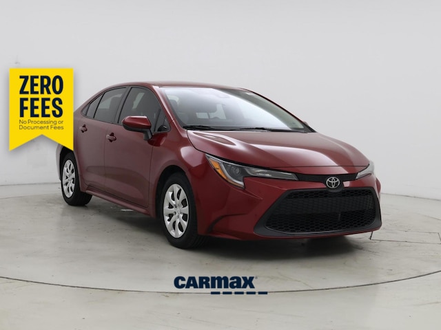 Red 2022 Toyota Corolla Sedan Front-Wheel Drive Automatic