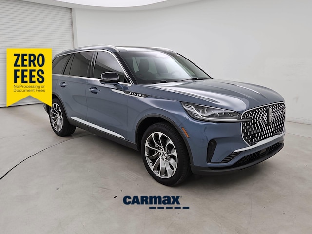 Blue 2025 Lincoln Aviator SUV / Crossover All-Wheel Drive Automatic