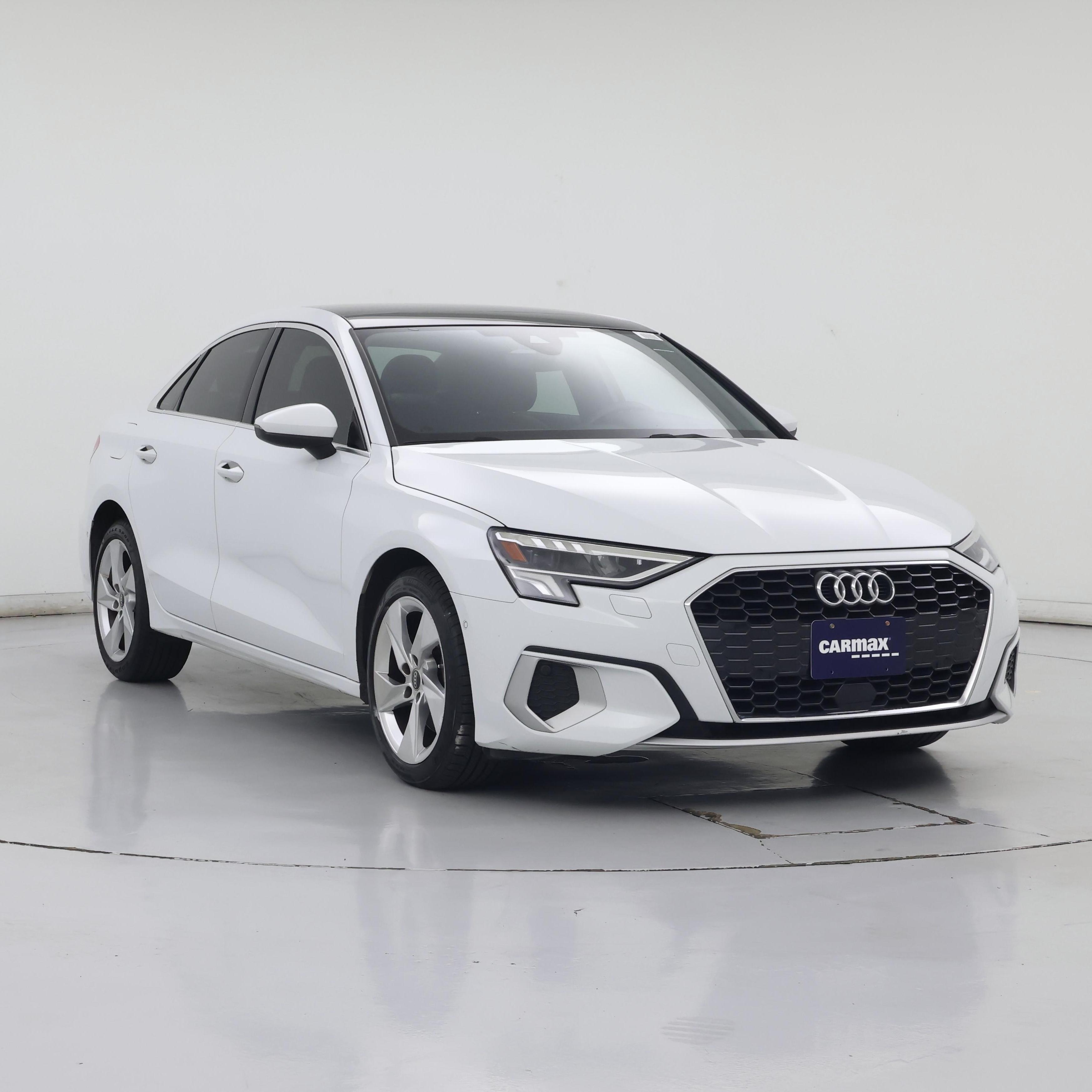 White 2023 Audi A3 40 TFSI Premium Plus FWD Sedan Front-Wheel Drive Automatic