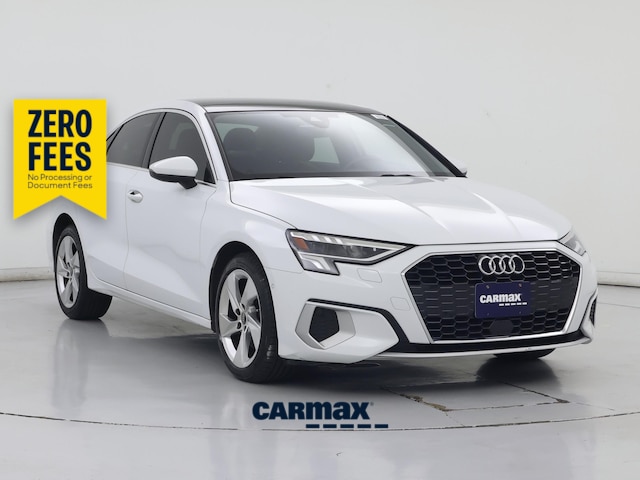 White 2023 Audi A3 40 TFSI Premium Plus FWD Sedan Front-Wheel Drive Automatic
