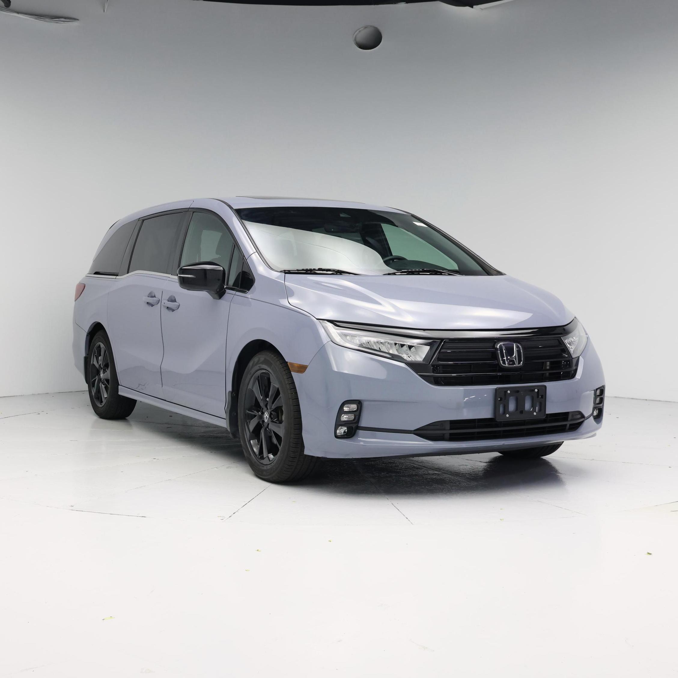 Blue 2023 Honda Odyssey Minivan Front-Wheel Drive Automatic