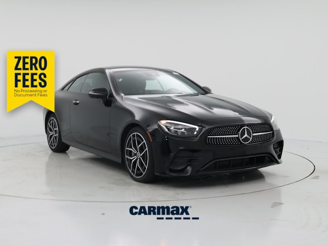 Black 2022 Mercedes-Benz E-Class E 450 4MATIC Coupe AWD Coupe All-Wheel Drive Automatic