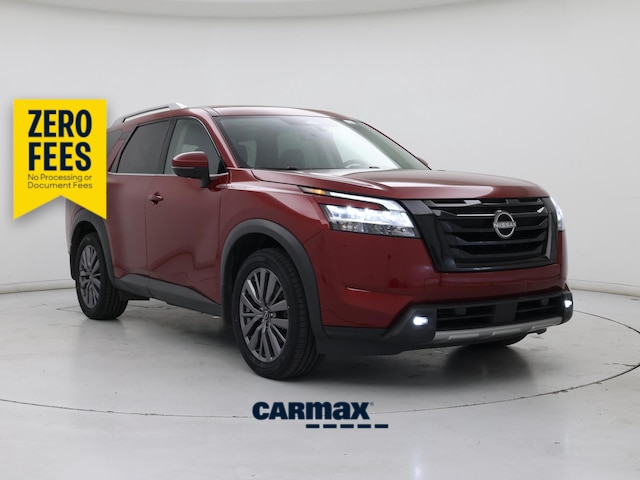 Red 2023 Nissan Pathfinder SL 4WD SUV / Crossover All-Wheel Drive Automatic