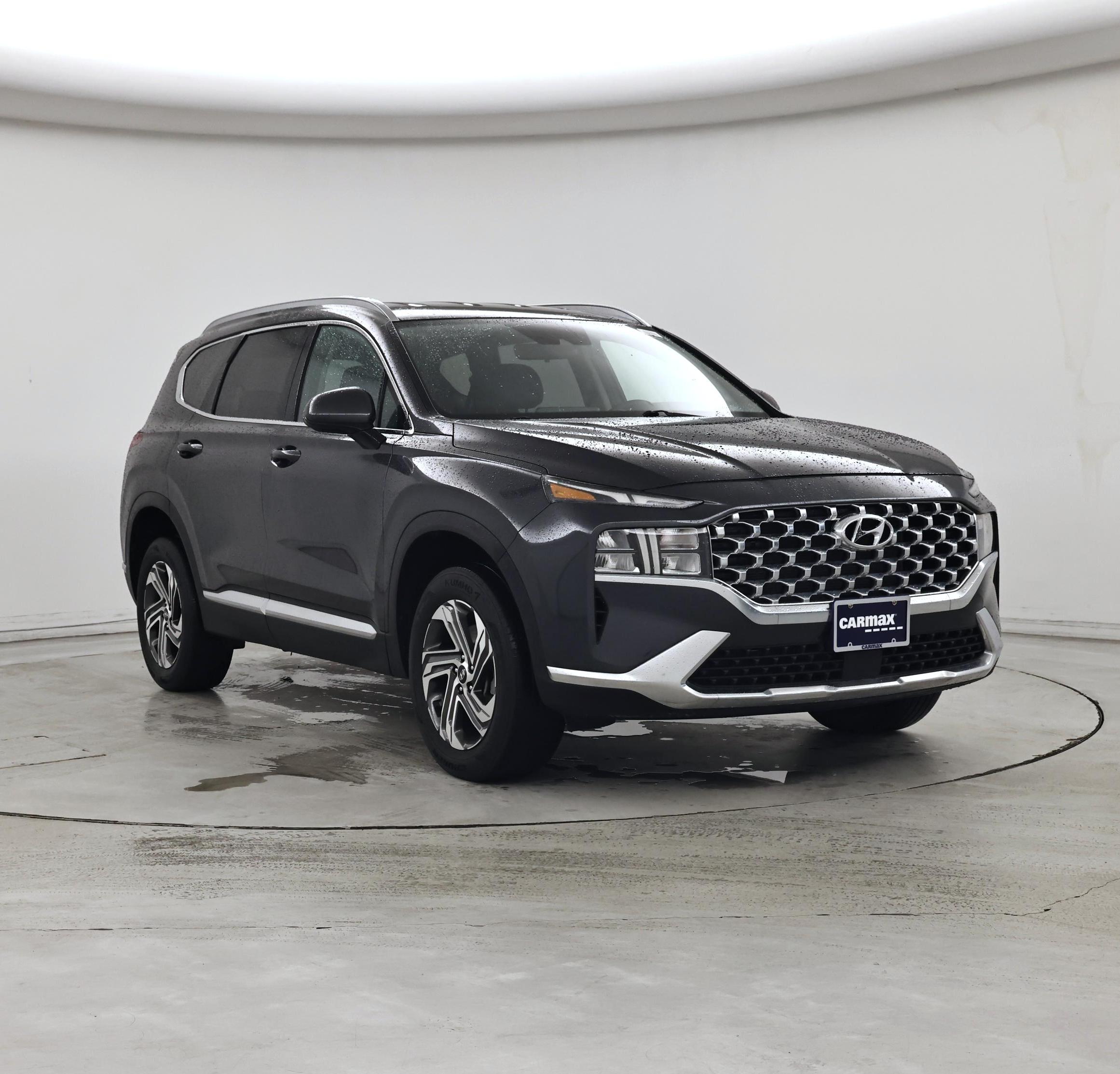Gray 2021 Hyundai Santa Fe SEL AWD SUV / Crossover All-Wheel Drive Automatic