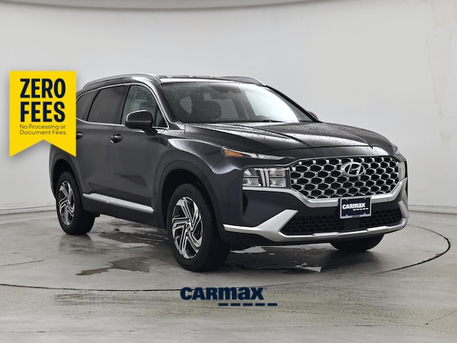 Gray 2021 Hyundai Santa Fe SEL AWD SUV / Crossover All-Wheel Drive Automatic