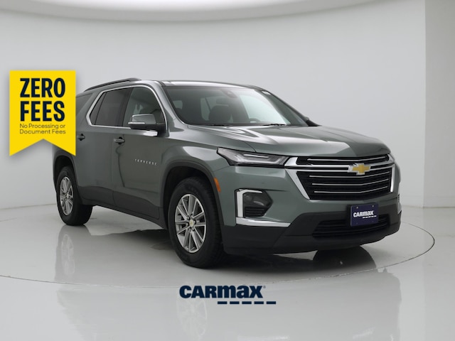 Green 2023 Chevrolet Traverse SUV / Crossover Four-Wheel Drive Automatic