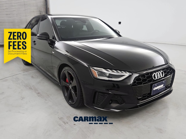 Black 2023 Audi A4 Sedan All-Wheel Drive Automatic