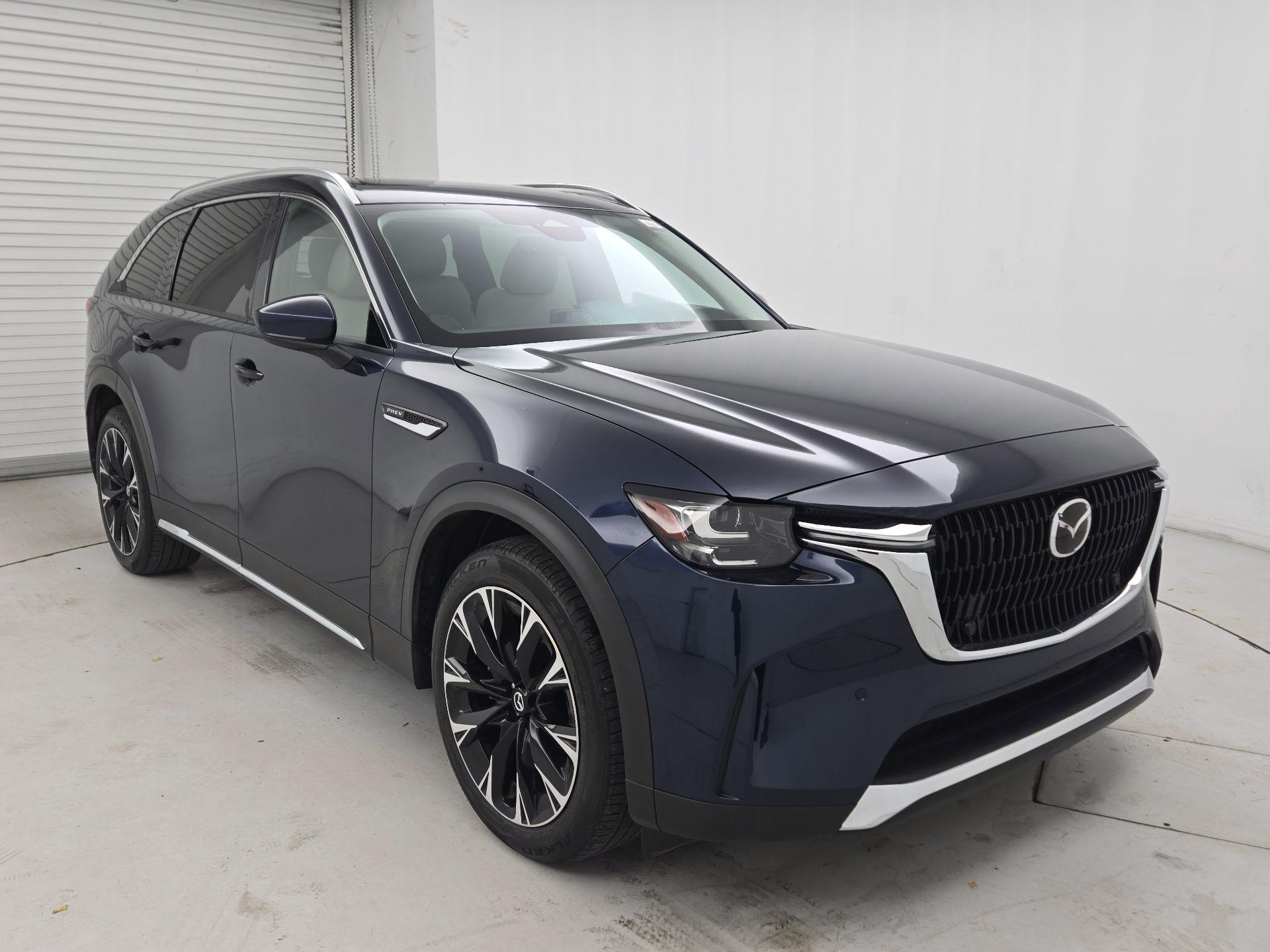 Blue 2024 Mazda CX-90 PHEV Premium AWD SUV / Crossover All-Wheel Drive Automatic