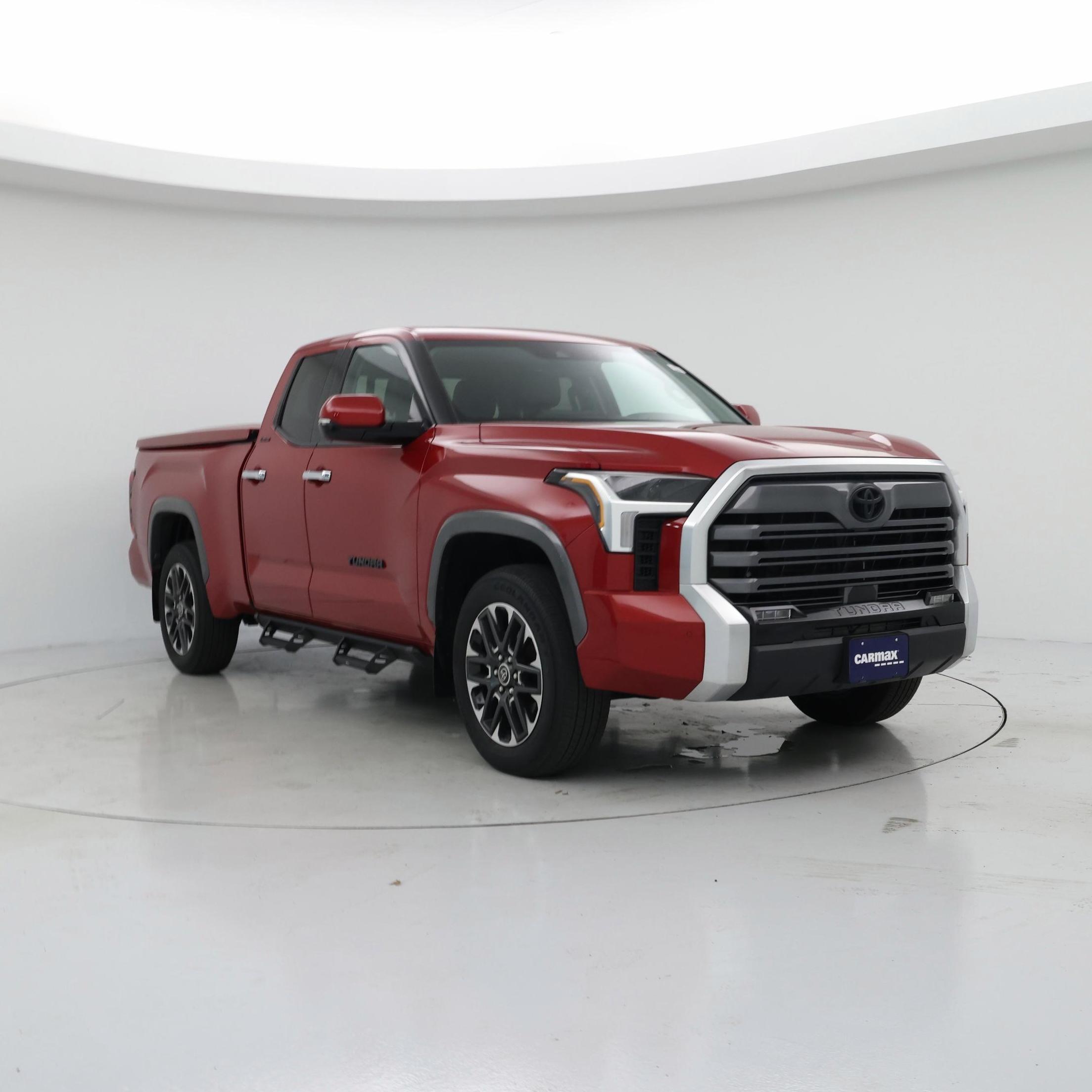 Red 2023 Toyota Tundra Pickup Truck Four-Wheel Drive Automatic