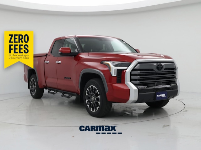 Red 2023 Toyota Tundra Pickup Truck Four-Wheel Drive Automatic