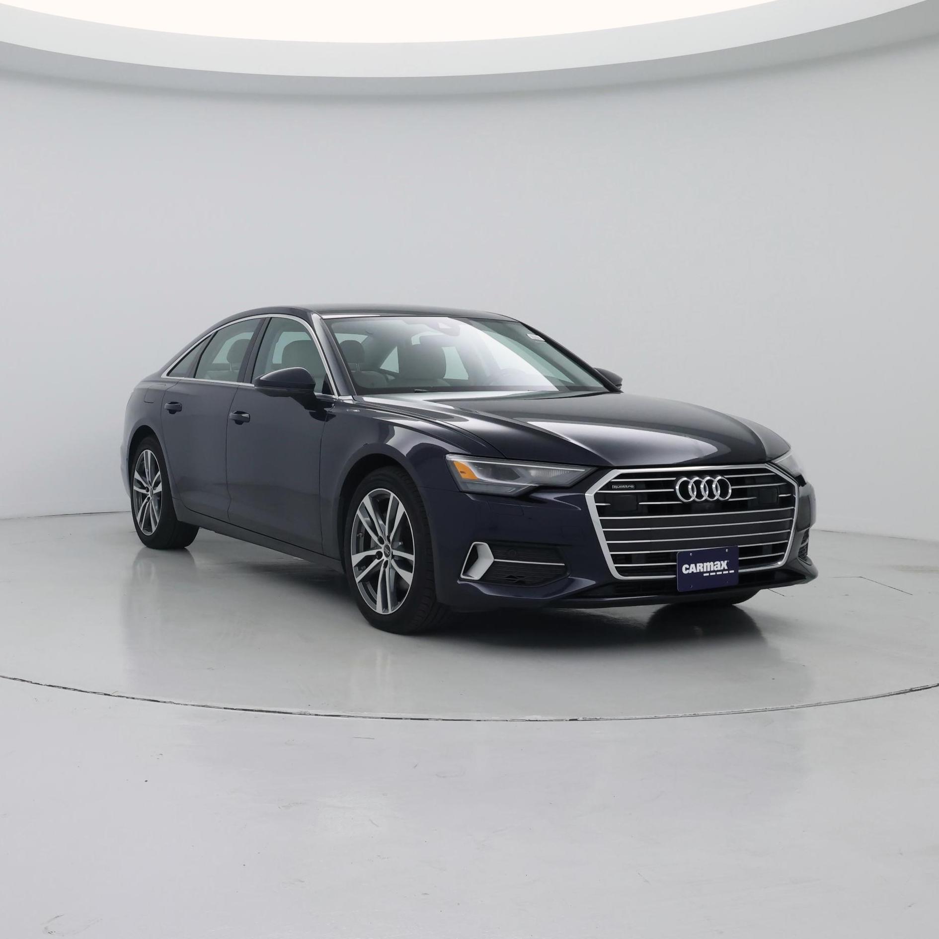 Blue 2023 Audi A6 Sedan All-Wheel Drive Automatic