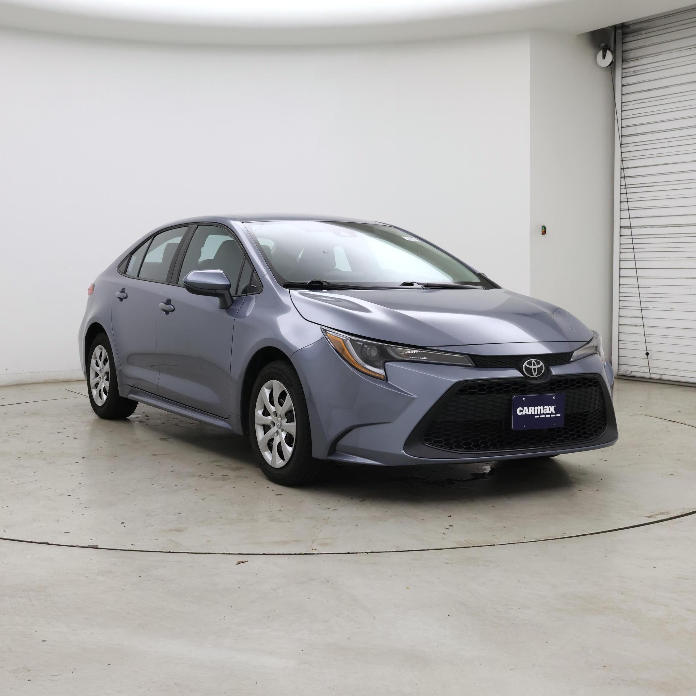 Gray 2022 Toyota Corolla LE FWD Sedan Front-Wheel Drive Automatic