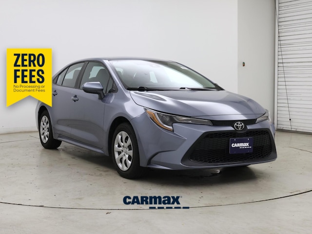 Gray 2022 Toyota Corolla LE FWD Sedan Front-Wheel Drive Automatic