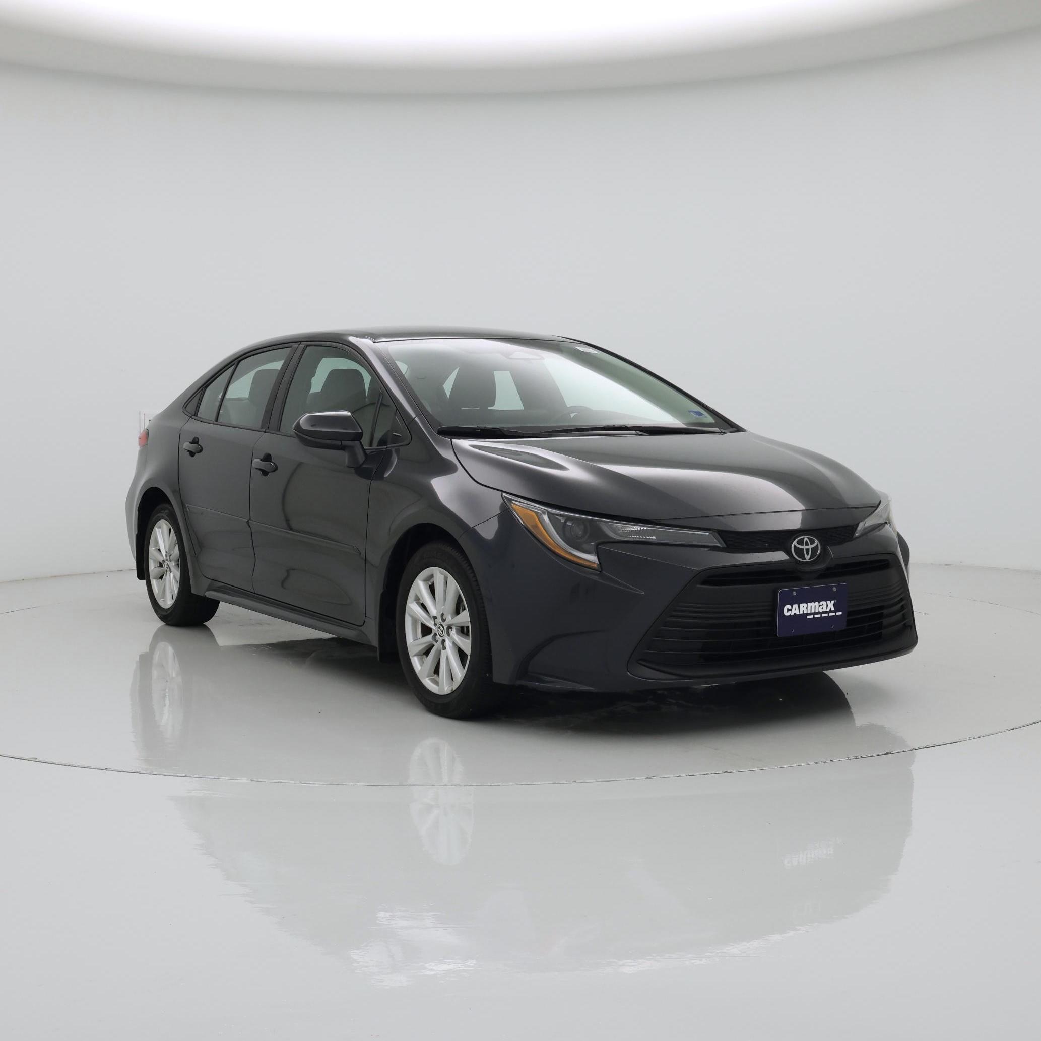 Gray 2024 Toyota Corolla LE FWD Sedan Front-Wheel Drive Automatic